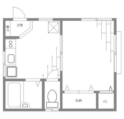東西線 アパート 1DK