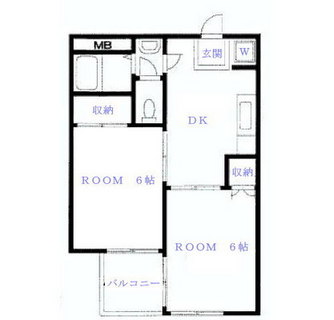 東京都江戸川区西葛西７丁目 賃貸マンション 2DK