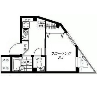 東京都中野区東中野４丁目 賃貸マンション 1K