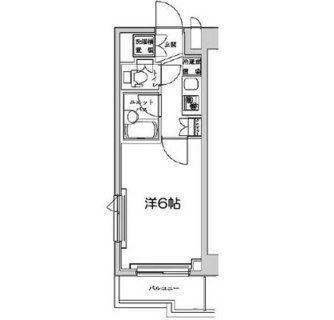 東京都江東区千石２丁目 賃貸マンション 1K