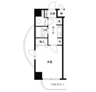 東京都江戸川区東葛西２丁目 賃貸マンション 1K