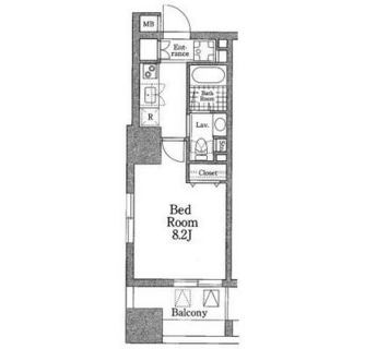 東京都江東区門前仲町１丁目 賃貸マンション 1K