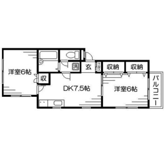 東京都中野区中野１丁目 賃貸マンション 2DK
