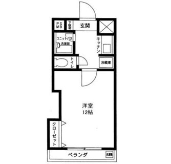東京都新宿区市谷山伏町 賃貸マンション 1K