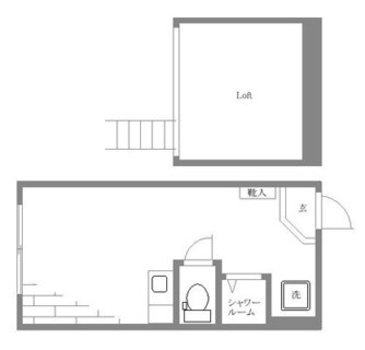 東京都新宿区高田馬場２丁目 賃貸アパート 1R